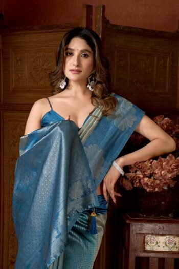 Stella Premium Kota Silk Saree – Jhumka Edition